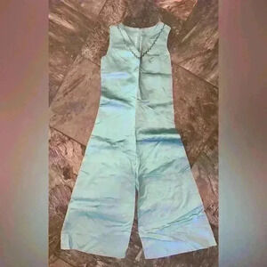 Vintage 1970’s Handmade Taffetta Jumpsuit